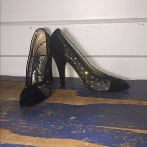 Vintage Givenchy Rhinestone High Heels